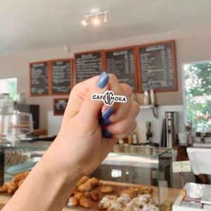 Café Moka Enamel Pin